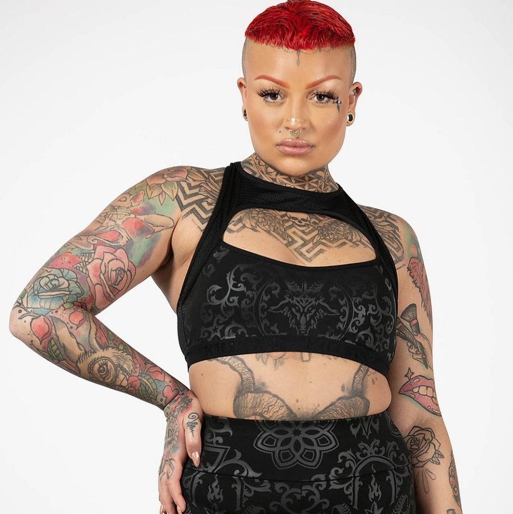 Killstar Searchlight Bra